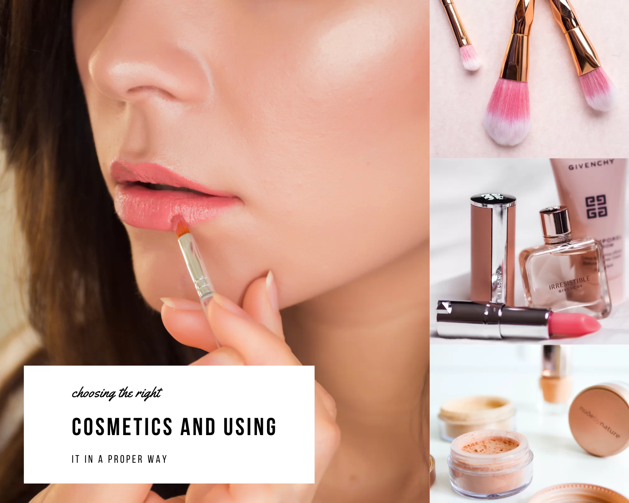 How to choose the right cosmetics, and how to use them properly